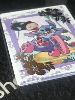Weiss Schwarz Disney Lilo & Stitch #DSY/01B-055B Gold Stamped Card NM Pack Fresh - Image 3