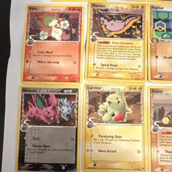 Pokemon/ EX Delta Species/ 2006/ 8 Card Lot/ Trapinch, Smeargle, Ralts - Image 2