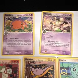 Pokemon/ EX Delta Species/ 2006/ 8 Card Lot/ Trapinch, Smeargle, Ralts - Image 4