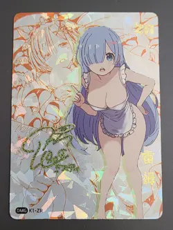 Rem Re:Zero - Goddess Story K1-ZR Anime Girl Waifu Doujin Card - Image 1