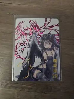 Homura Akemi ZR Puella Magica Madoka NS-5M06-007 Goddess Story Waifu Foil Card - Image 3
