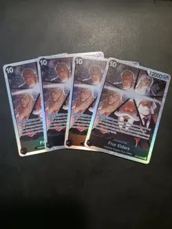 X4 One Piece Card Game TCG Five Elders OP13-082 SR - Image 1