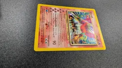 Pokemon TCG Ho-Oh Neo Revelation Holo Card 7/64 GERMAN-LP/MP - Image 3
