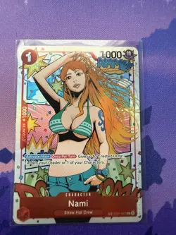 Nami (TR) ST01-007 English Wings of the Captain - One Piece Card - NM - Image 3