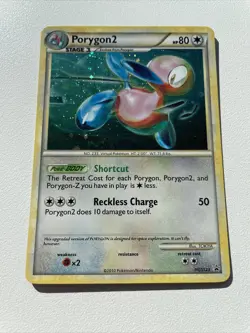 PORYGON2 - HGSS23 - Back Star Promo - Holo Foil - Pokemon Card - LP - Image 1