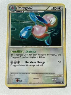 PORYGON2 - HGSS23 - Back Star Promo - Holo Foil - Pokemon Card - LP - Image 2