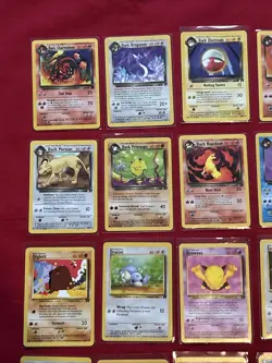 Team Rocket Pokemon Cards X48 Vintage Good-Excellent Condition (P30) - Image 2