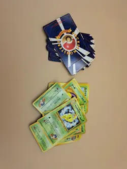 Lot of 38 Vintage Japanese Pokemon Pocket Monster Grass Type Cards LP to MP - Image 1