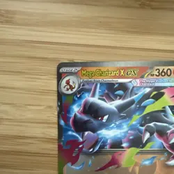 Mega Charizard X ex 013/094 | Phantasmal Flames | Holo Rare Pokemon TCG Card NM - Image 2
