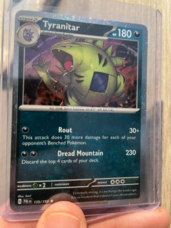 Tyranitar, - (Cosmo Foil) 135/193 Miscellaneous Cards & Products Holo set. - Image 2