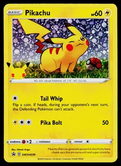 Pikachu SWSH039 Miscellaneous Cards & Products Promo #5 - Image 1