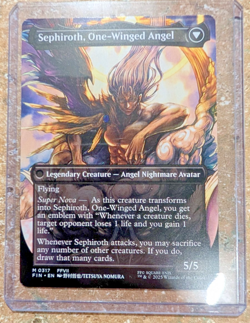 Sephiroth, Fabled SOLDIER (0317) (Borderless) Final Fantasy Regular - Image 3
