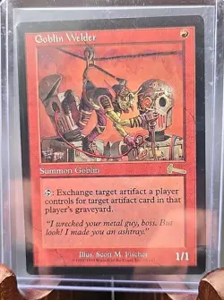 Goblin Welder Urza's Legacy MTG Regular Lightly Played - Image 3