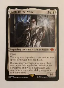 Gandalf The White - Pack Fresh - LOTR MTG - Image 1