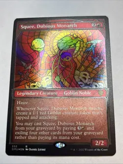 Squee, Dubious Monarch (Textured Foil) Dominaria United Foil - Image 1