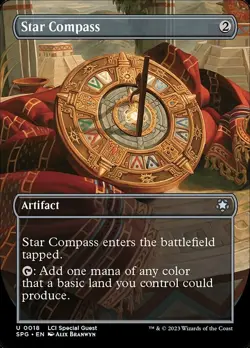 Star Compass-Special Guests-Borderless-Foil-18-NM - Image 1