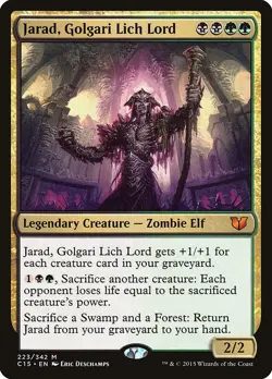 MTG Jarad, Golgari Lich Lord - 223 / English / Moderately Played - Image 1
