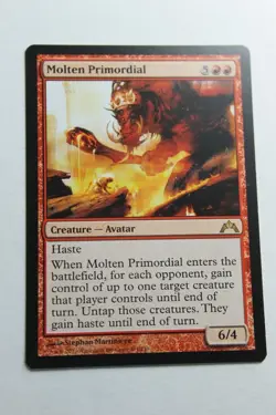 MTG Molten Primordial x1- -Gatecrash-Lightly Played - Image 1