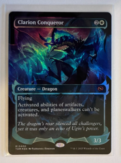 MTG - Tarkir Dragonstorm - Clarion Conqueror Showcase Foil - Mythic 0400 - Image 1