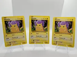 3X Pokemon TCG Pikachu XY Evolutions 35/108 Regular Common - Image 1
