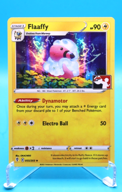 Pokemon Flaaffy 055/203 Play! Prize pack Series Holo - Image 1
