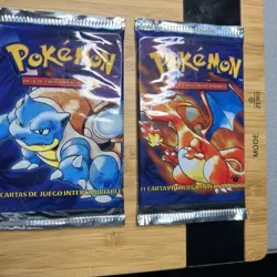1999 Pokemon Spanish Base Set - 3 Booster Pack Art Set - 1st Edition - Image 5