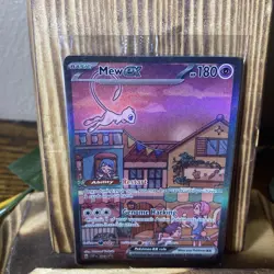 Pokemon - Mew EX - 053 - Scarlet Violet Promo - Full Art / Illustration - Mint - Image 1