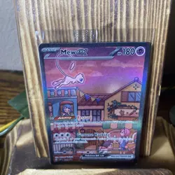 Pokemon - Mew EX - 053 - Scarlet Violet Promo - Full Art / Illustration - Mint - Image 2
