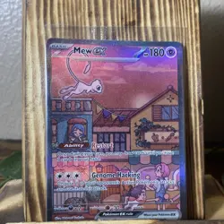 Pokemon - Mew EX - 053 - Scarlet Violet Promo - Full Art / Illustration - Mint - Image 3