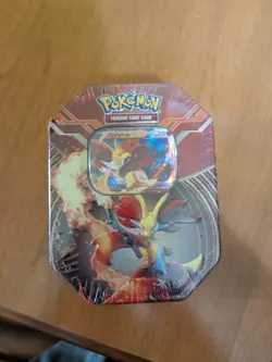 Pokemon 2014 XY Kalos Powers Tin Delphox EX Factory Sealed - Image 1