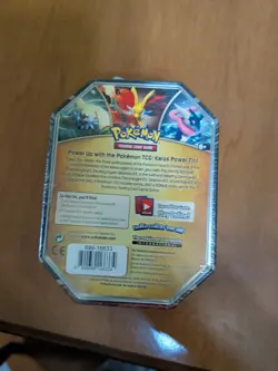 Pokemon 2014 XY Kalos Powers Tin Delphox EX Factory Sealed - Image 3