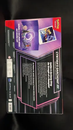 Pokemon TCG: Cynthia's Garchomp ex Premium Collection Box Sealed New - Image 2