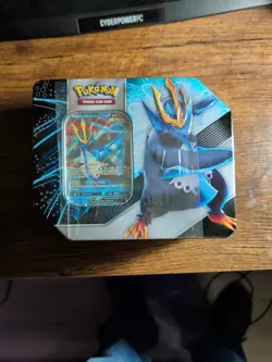 Pokemon TCG- V Strikers Tin- Sealed- 5 Booster Packs - Empoleon V Promo 820650809552 - Image 1