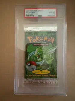 1999 Pokemon 1ST ED JUNGLE PSA 10 Booster Pack | WOTC!! - Image 3