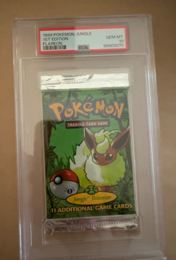 1999 Pokemon 1ST ED JUNGLE PSA 10 Booster Pack | WOTC!! - Image 5