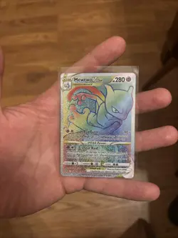 Mewtwo VSTAR 79/78 Rainbow Secret Rare Full Art Pokemon NM Free Ship & Tracked - Image 1