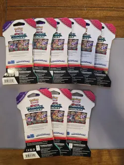 Pokemon Temporal Forces Sleeved Booster Packs X9 - Image 2