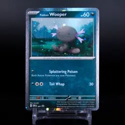 Paldean Wooper SVP 041 - Pokemon TCG S&V Black Star Promo - NM Rare COSMOS HOLO - Image 1