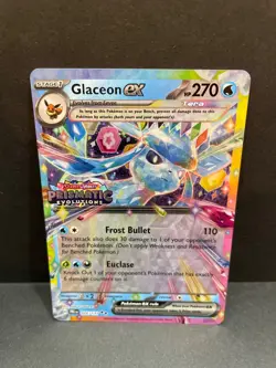 Glaceon ex - (Prismatic Evolutions Stamp) Promo Holo 026/131 NM Pokemon TCG - Image 1