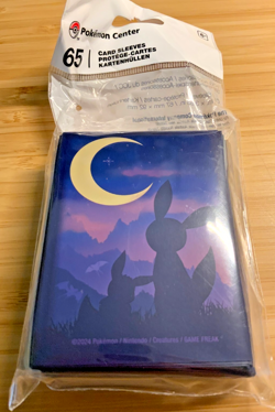 Pokemon Center Official Sleeves (x65) Eevee & Umbreon at Twilight - New 🇺🇸 - Image 1