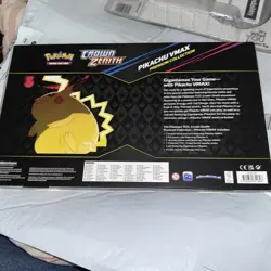 Pokemon TCG Crown Zenith Pikachu Vmax Premium Collection Box (7 Packs) (NISB) - Image 4