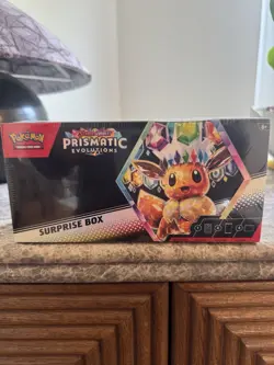 US Pokemon TCG Scarlet and Violet Prismatic Evolutions Surprise Box New & Sealed - Image 1
