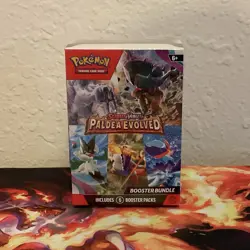 Pokemon TCG Scarlet & Violet Paldea Evolved Booster Bundle Sealed (6 Packs) 820650853623 - Image 1
