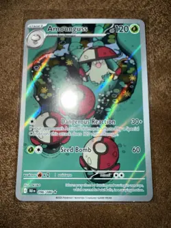 Pokemon TCG - Amoonguss - 096/086 - Illustration Rare - SV: Black Bolt English - Image 4
