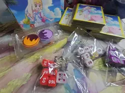 Pokemon TCG Lillie Lot - 3 Sets of Lillie Sleeves Deck Boxes With Chest & Dice - Image 5