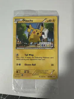 Pokemon TCG Pikachu Build-A-Bear Workshop Promo 20/108 Promo Promo - Image 1