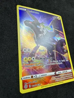 Pokemon Zekrom Ultra Rare Full Art Holo TG05/TG30 Brilliant Stars English - Image 2