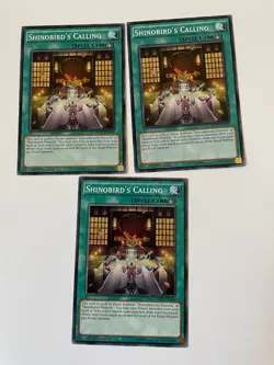 Shinobird's Calling - RATE-EN060 / MP17-EN213 Common 1st Ed. NM YuGiOh! X3 - Image 1