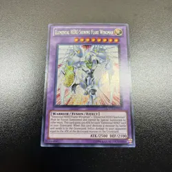 Elemental HERO Shining Flare Wingman LCGX-EN050 Legendary Collection 2: NM - Image 1