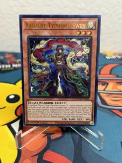 Yugioh Radiant Typhoon Swen DOOD-EN014 Ultra Rare 1st Ed NM - Image 1